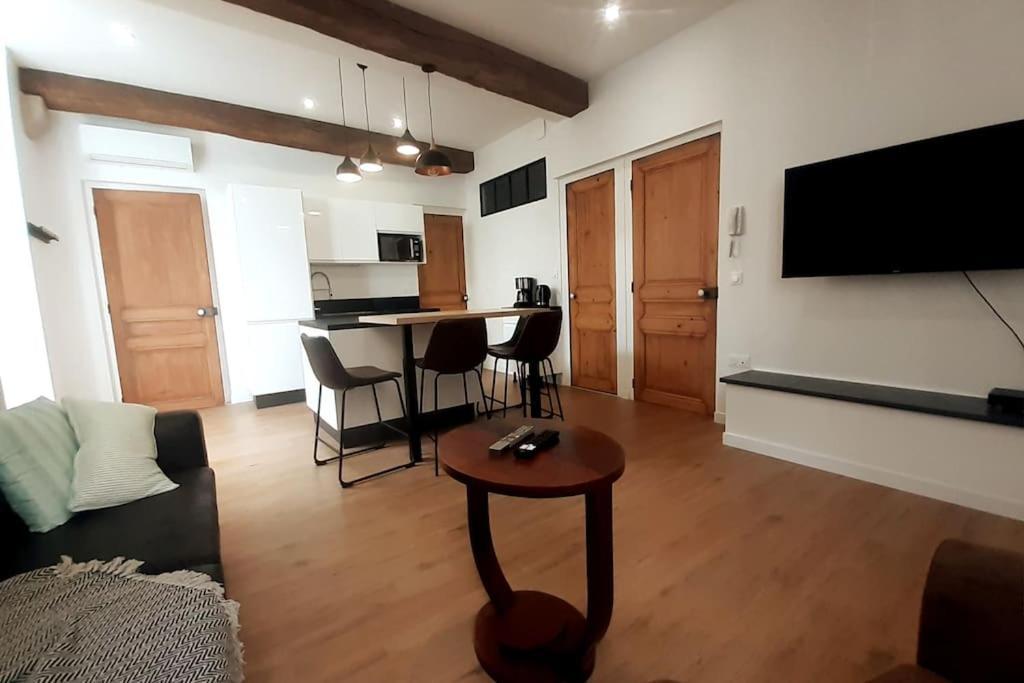 Classe 4 Etoiles - Cybele - Centre Ville 2 Chambres, Cour Privative Et Garage В'єнна Екстер'єр фото