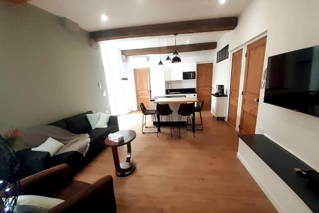 Classe 4 Etoiles - Cybele - Centre Ville 2 Chambres, Cour Privative Et Garage В'єнна Екстер'єр фото